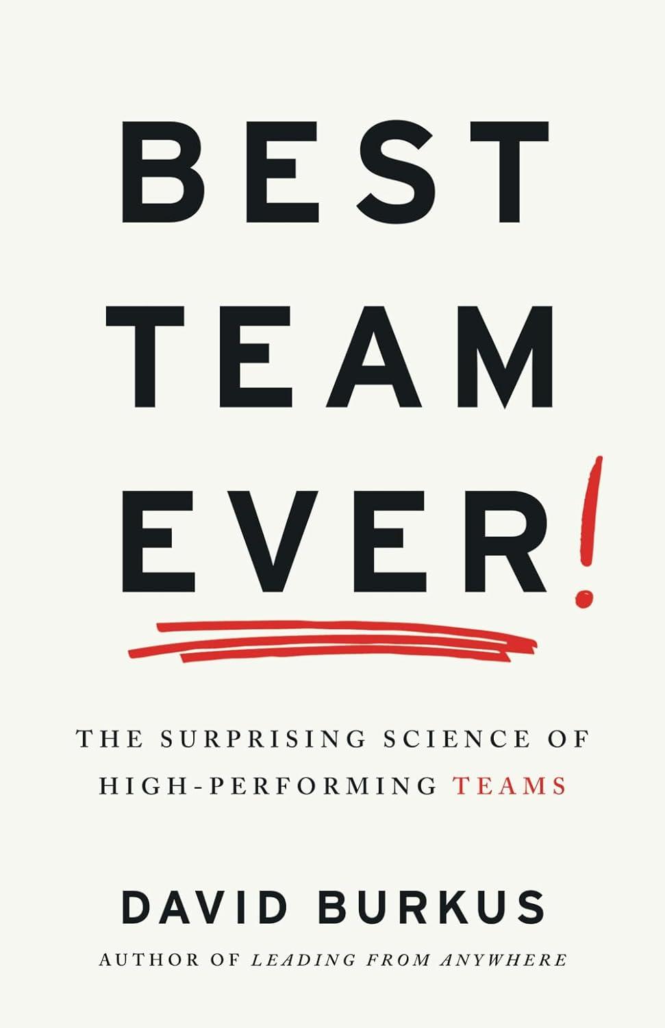 Best Team Ever: Surprising Science Tested… Next Season’s Teams win now!