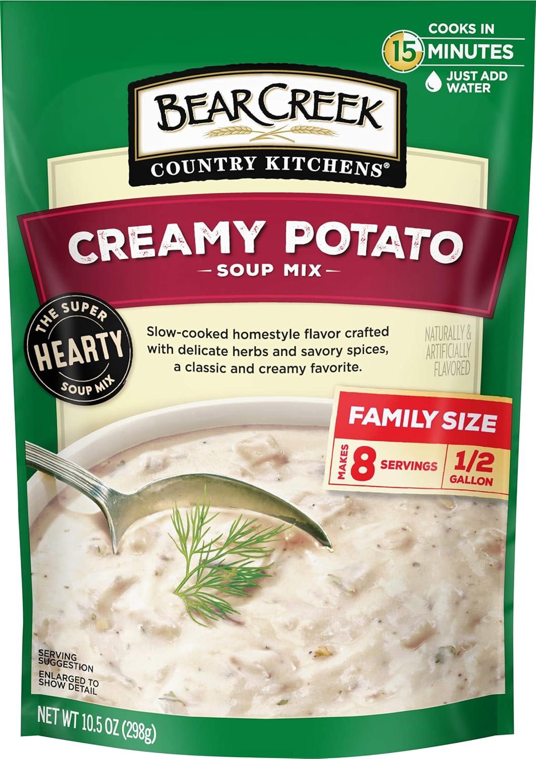 Surviving Winter: Creamy Potato Mix Versus Surprising Flavor