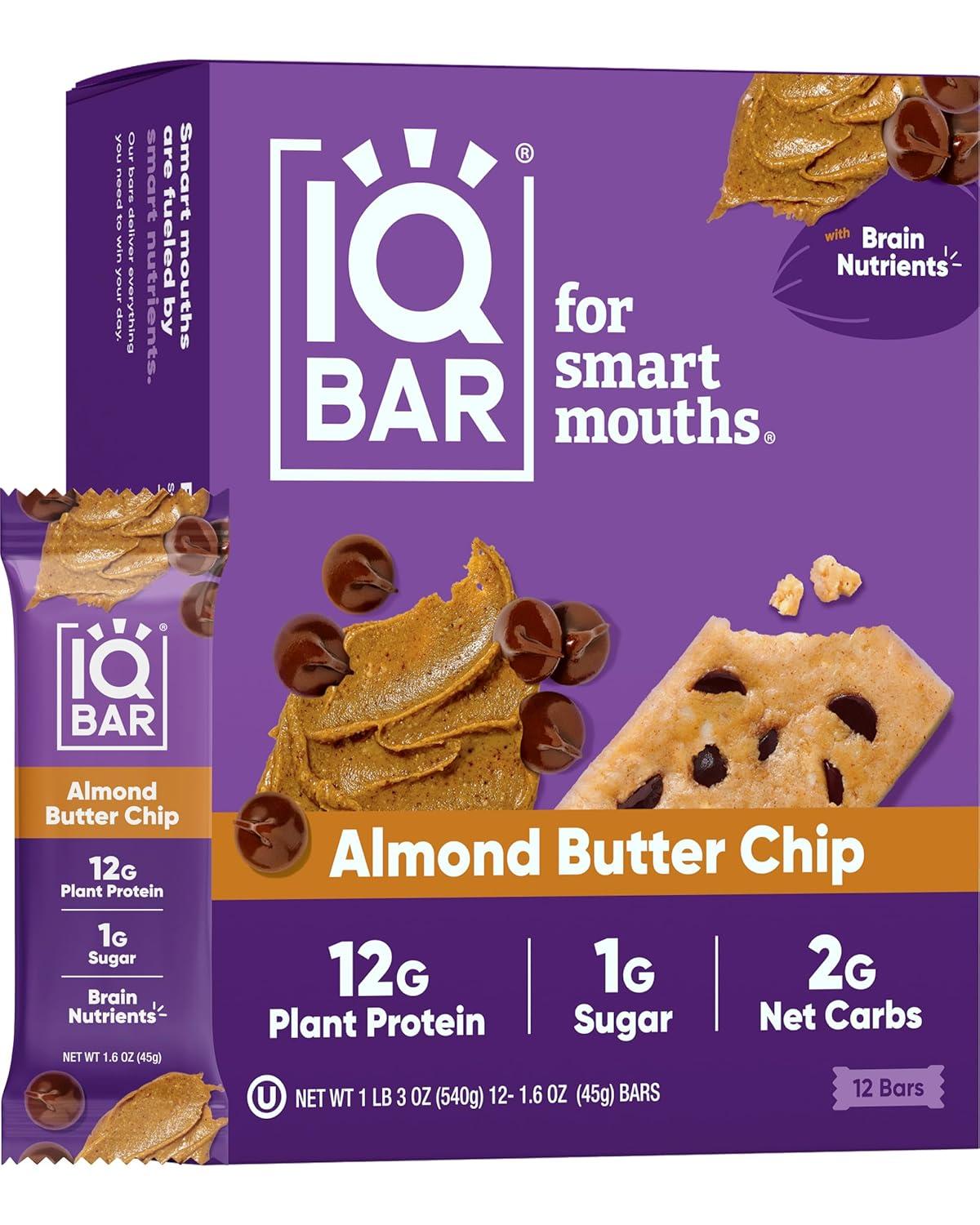 IQBAR Brain vs. Body: Surprising Low-Carb Protein Snack Test... Vegan Delight!
