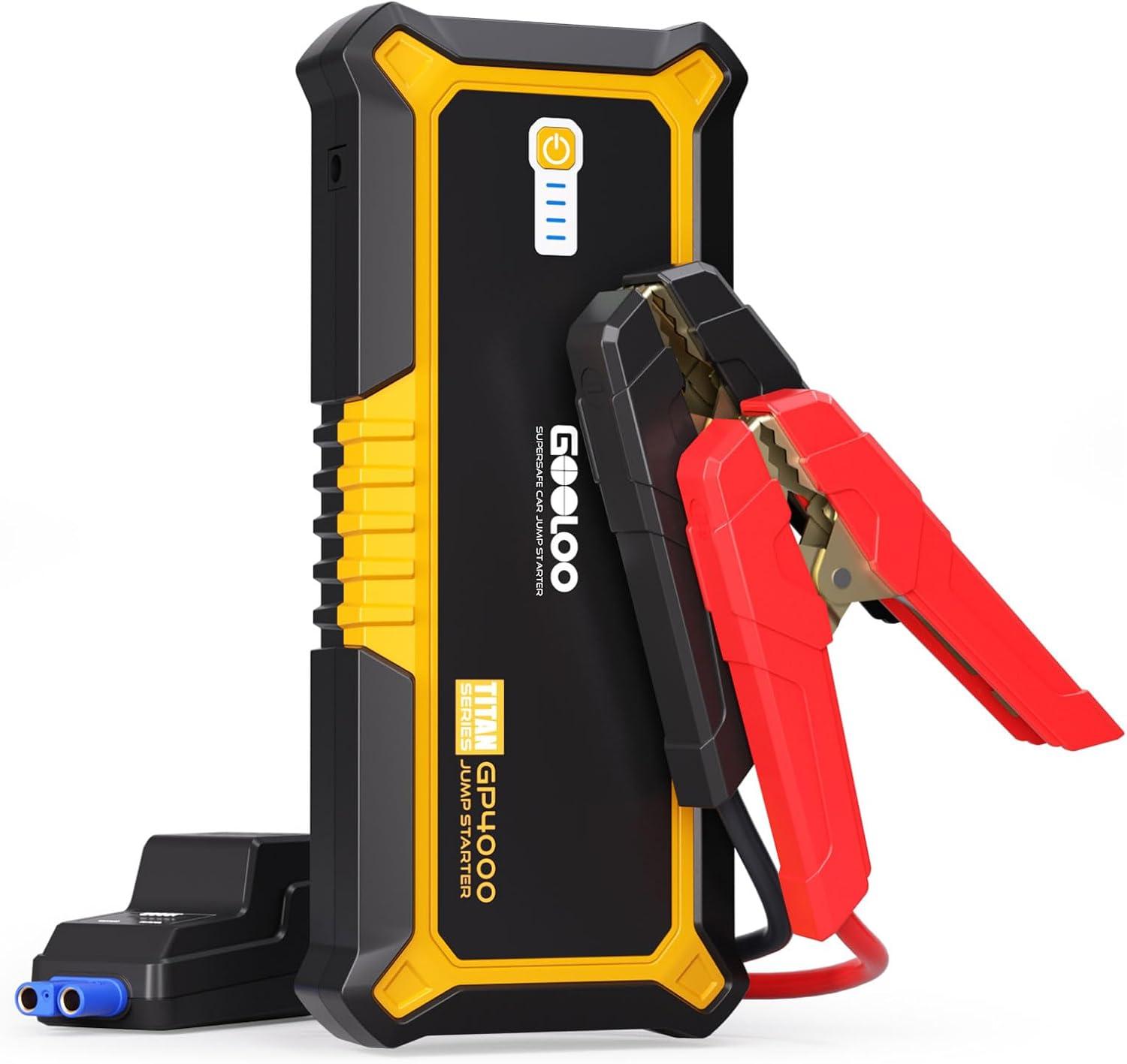 GOOLOO Jump Starter: Surprising Power Showdown for Caremergency Use Case