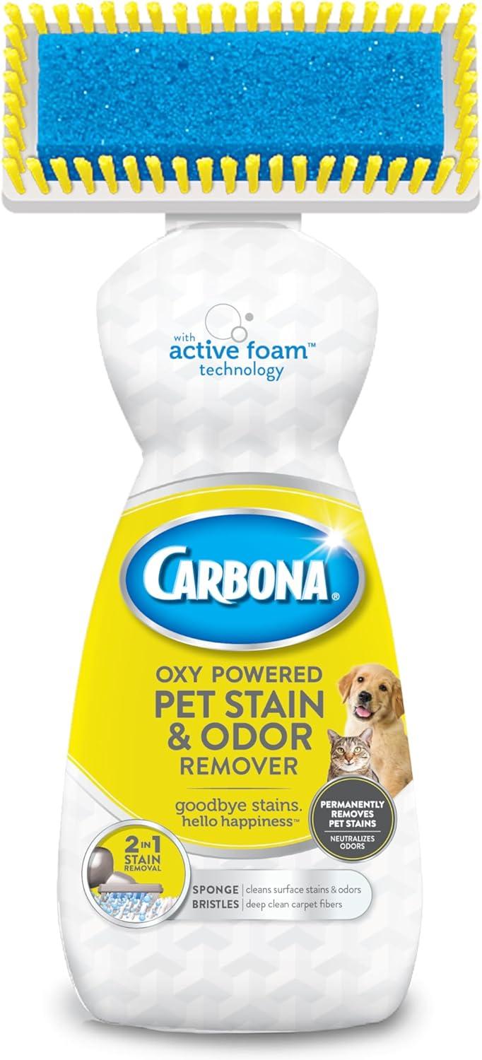 Pet Carpet Cleaner Showdown:carbona Oxy vs. Odd Odors...13.5oz Wonder!