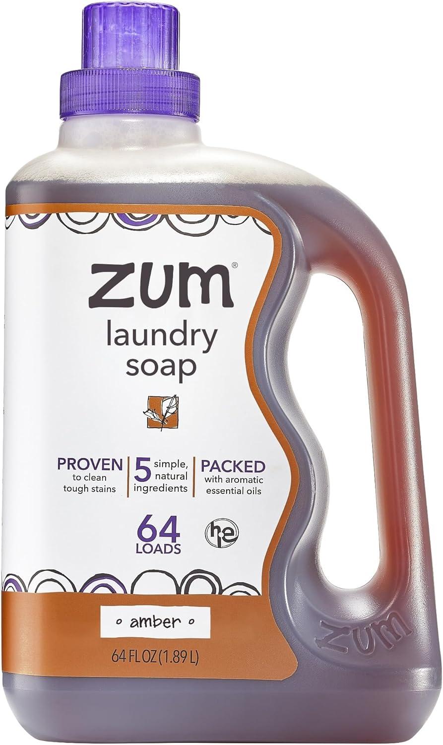 Zum Laundry Soap Versus Suds: Tested Eco-Benefits & Refreshing scents... Cannot Believe 64 Loads!