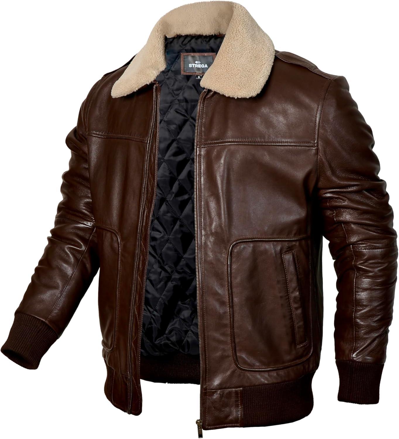 Comparing Genuine Lambskin Bomber vs Sherpa Collar Jacket… Surprising Comfort enlargement