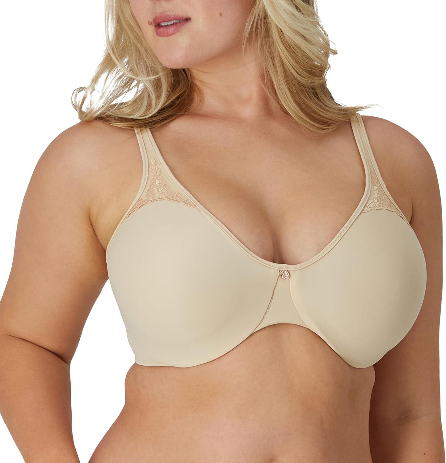 Bali vs. HSIA Minimizer Bras, Tested: Seamless vs. Lace Support Bra Benefits