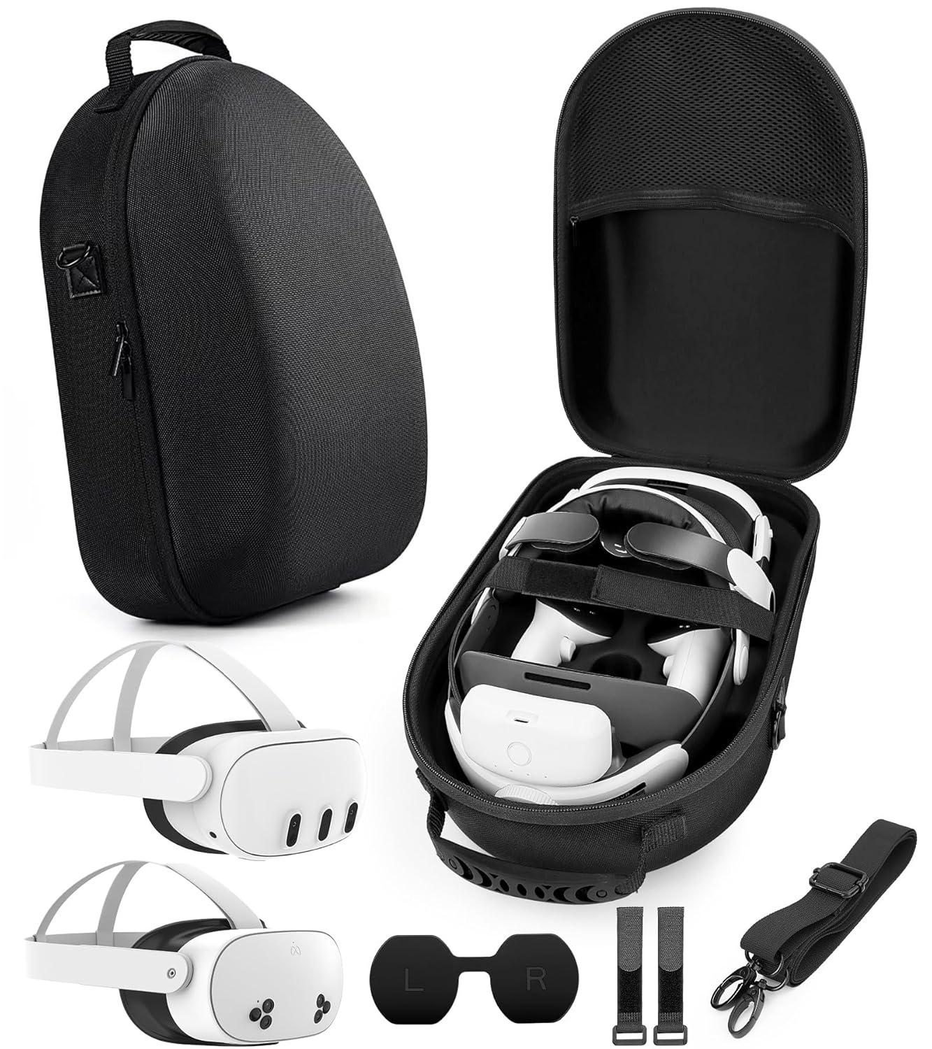 YRXVW Case Showdown: Tested Elite Strap for Quest 3 VR Bag's Surprise Storage