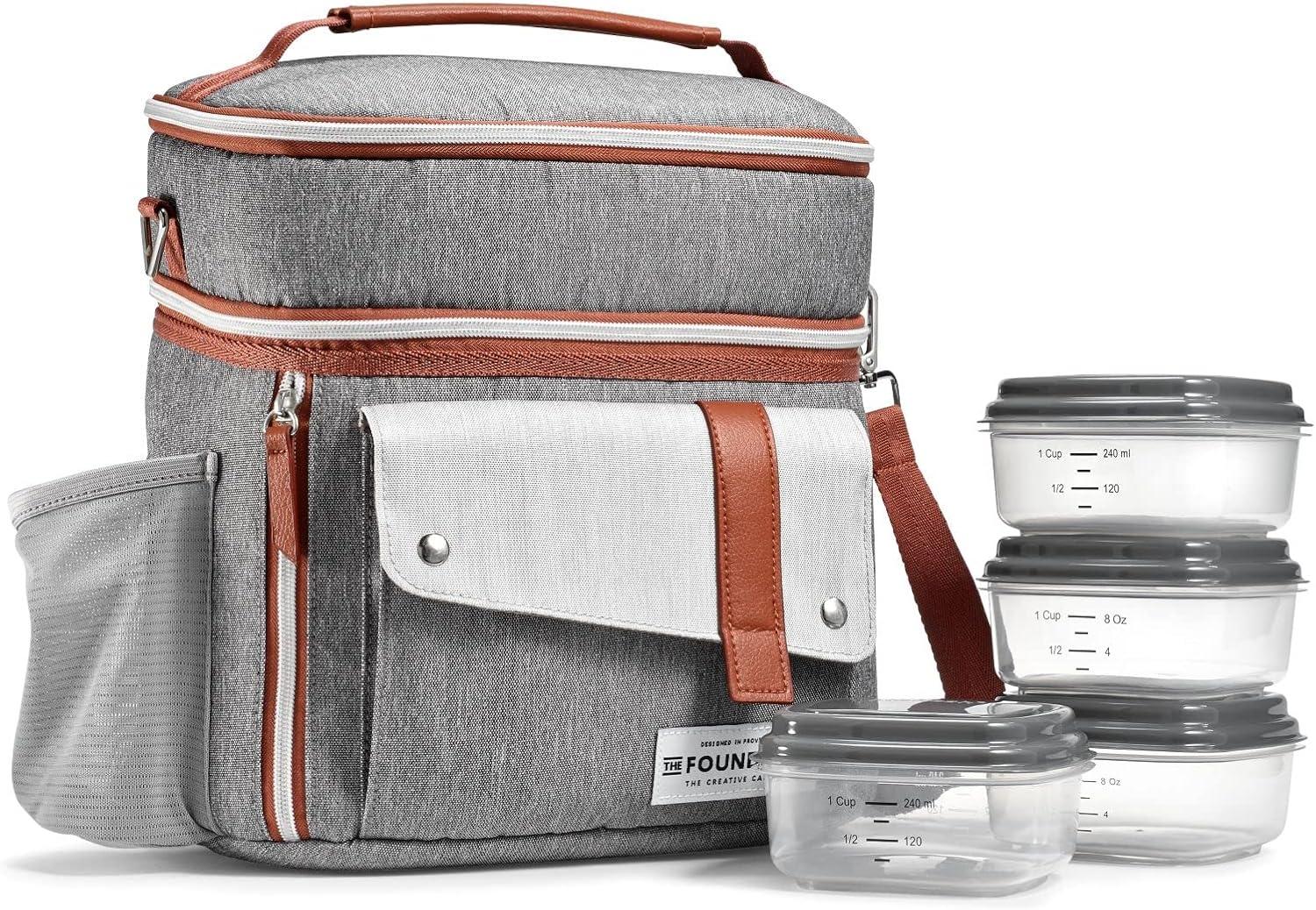 Fit & Fresh Lunch Bag Showdown: Insulated, Dual Compartment, Meal Prep Versus… Perfect Meal Prep Box!