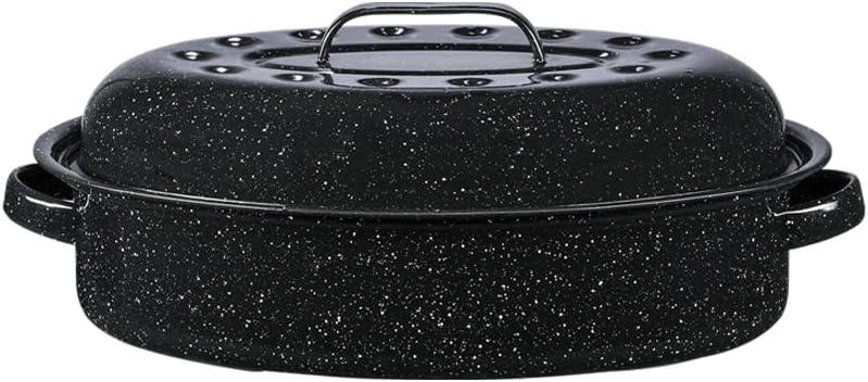 Compare Enamel Steel vs. Cast Iron: Surprising Even Heat Roasts Tested！