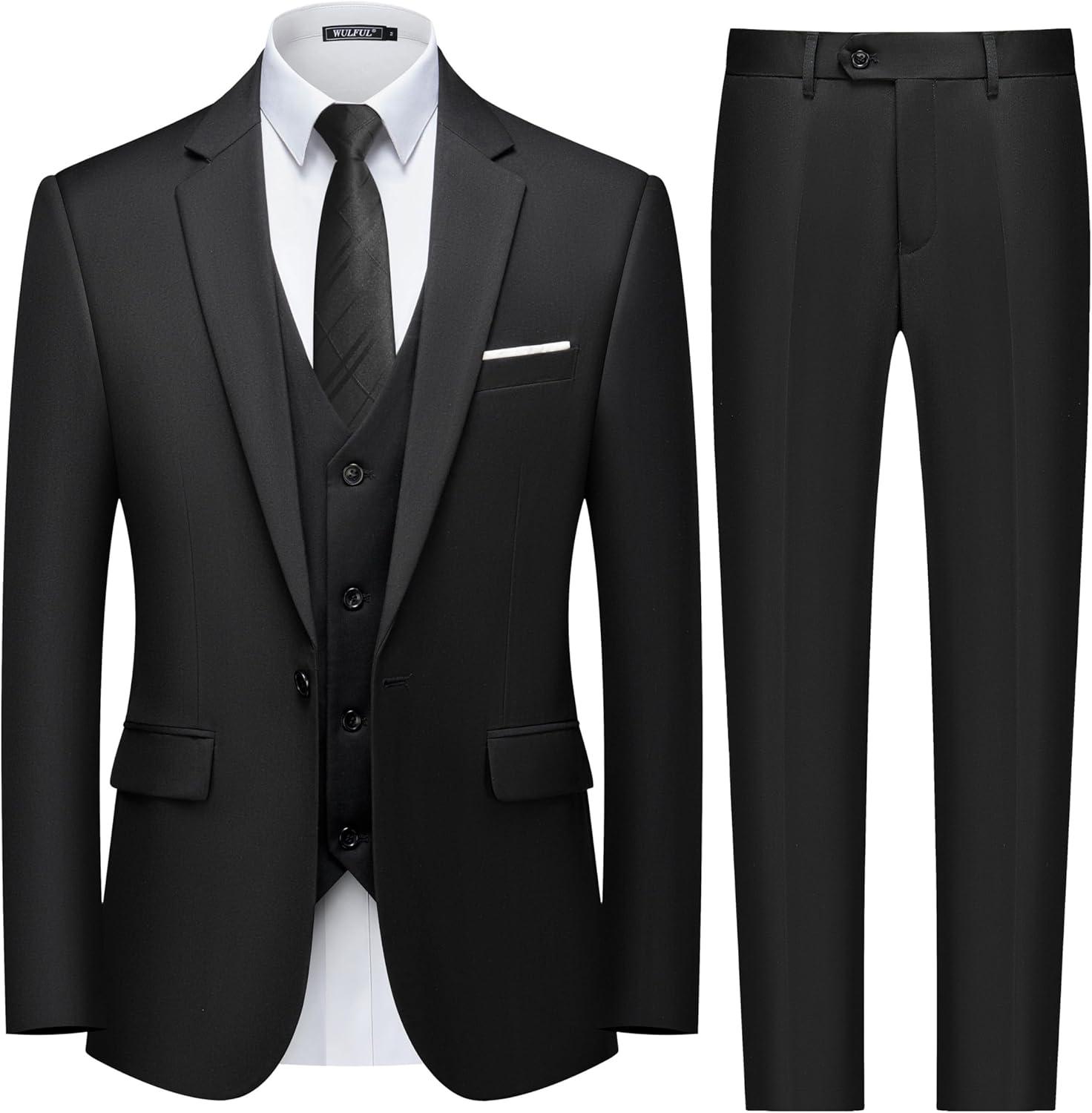 Surprising FitVersus Style: WULFUL Slim Suit Set, Tested For Business Elegance