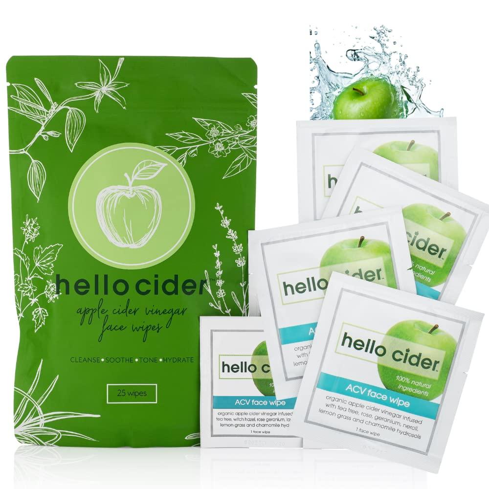 Hello Cider Face Wipes Versus Applebiotic ACV Wash: Surprising Skin Insights