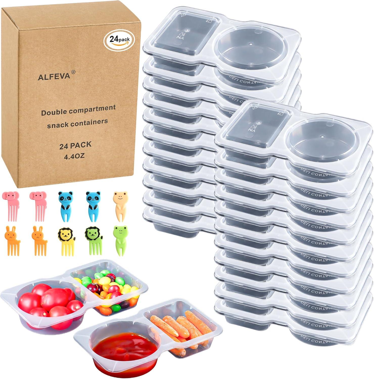 Amazing Snack Storage Showdown: Tested Dual-Compartment Convenience!