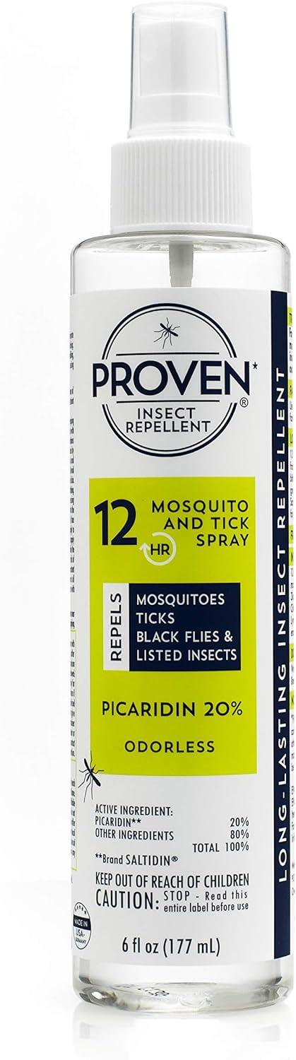 Proven Odorless Spray Versus DEET—12-Hour tested Protection… Perfect Hiking!