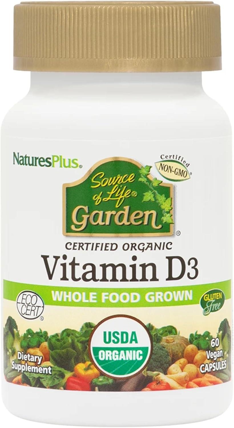 Vegan D3 tested vs Nature's Plus: Surprising Organic Insight... 5000 IU boost!