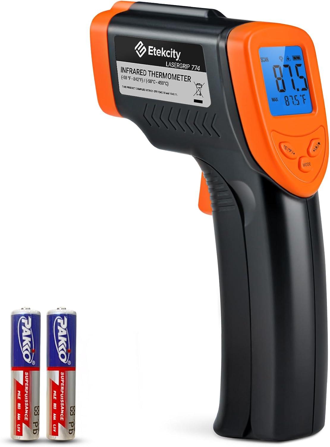Versatile Etekcity Therm Gun: Pizza to Engine Tested vs Food... Amazing Value!