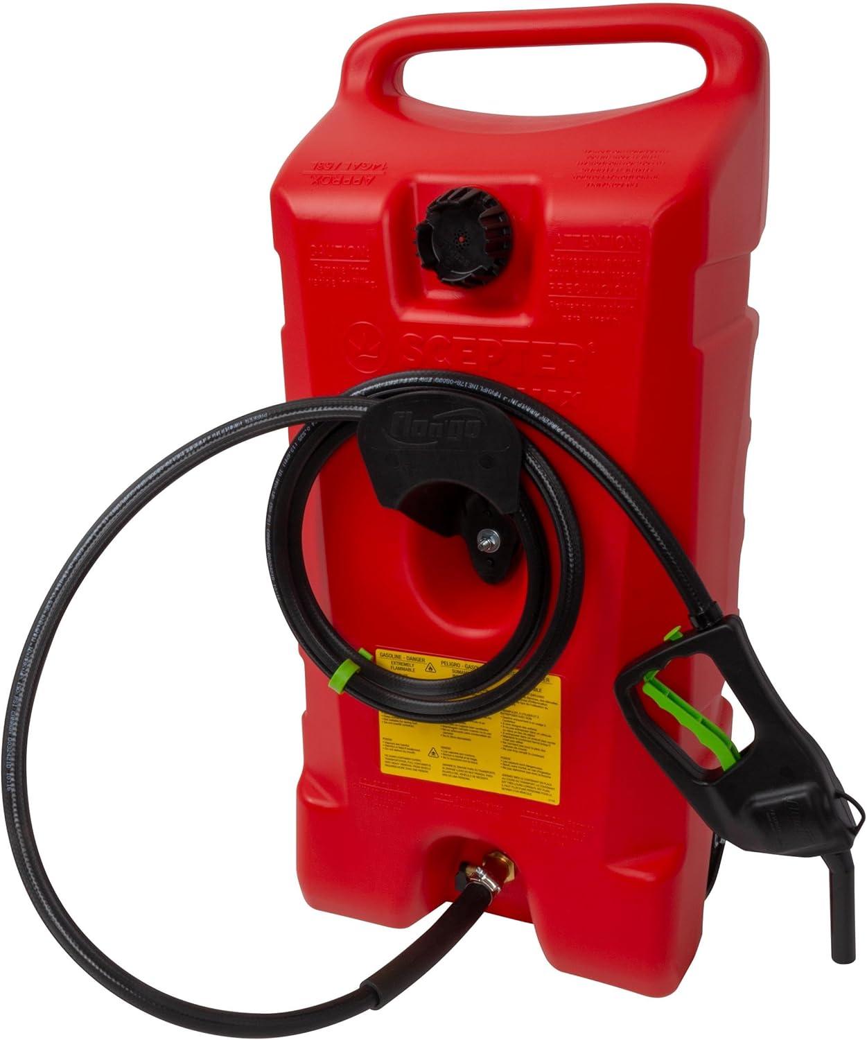 Scepter Versus Gas Caddy: Tested 14-Gallon Red Convenience Can Asset