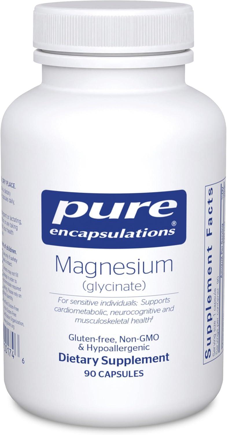 Pure Encapsulations vs. Magnesium Glycinate: Tested Relief for Sleep & Stress... (Surprising Bioavailability Breakdown)