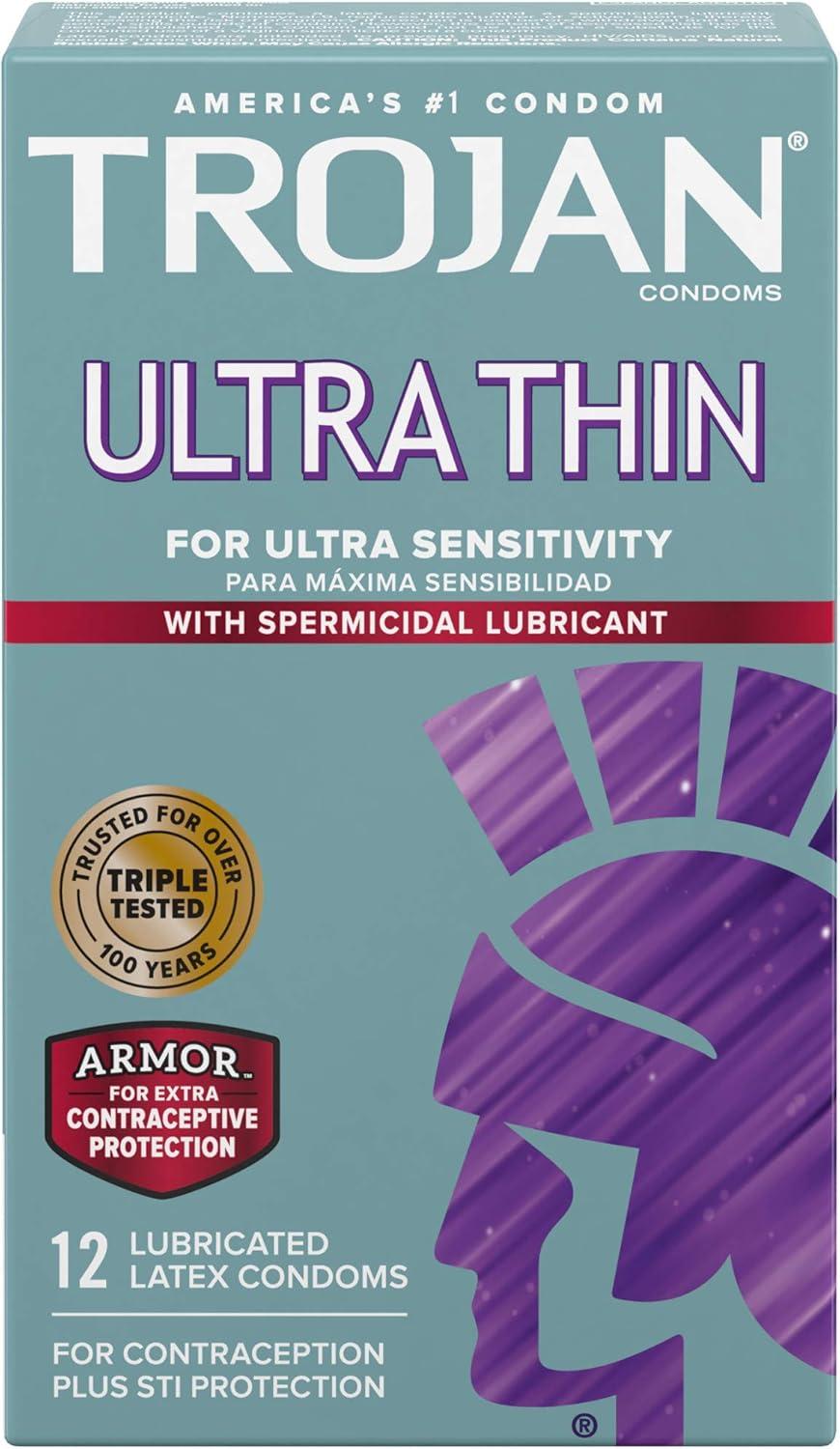 Compare Ultra Thin Spermicidal Condoms: Sensitivity Meets Tested Protection
