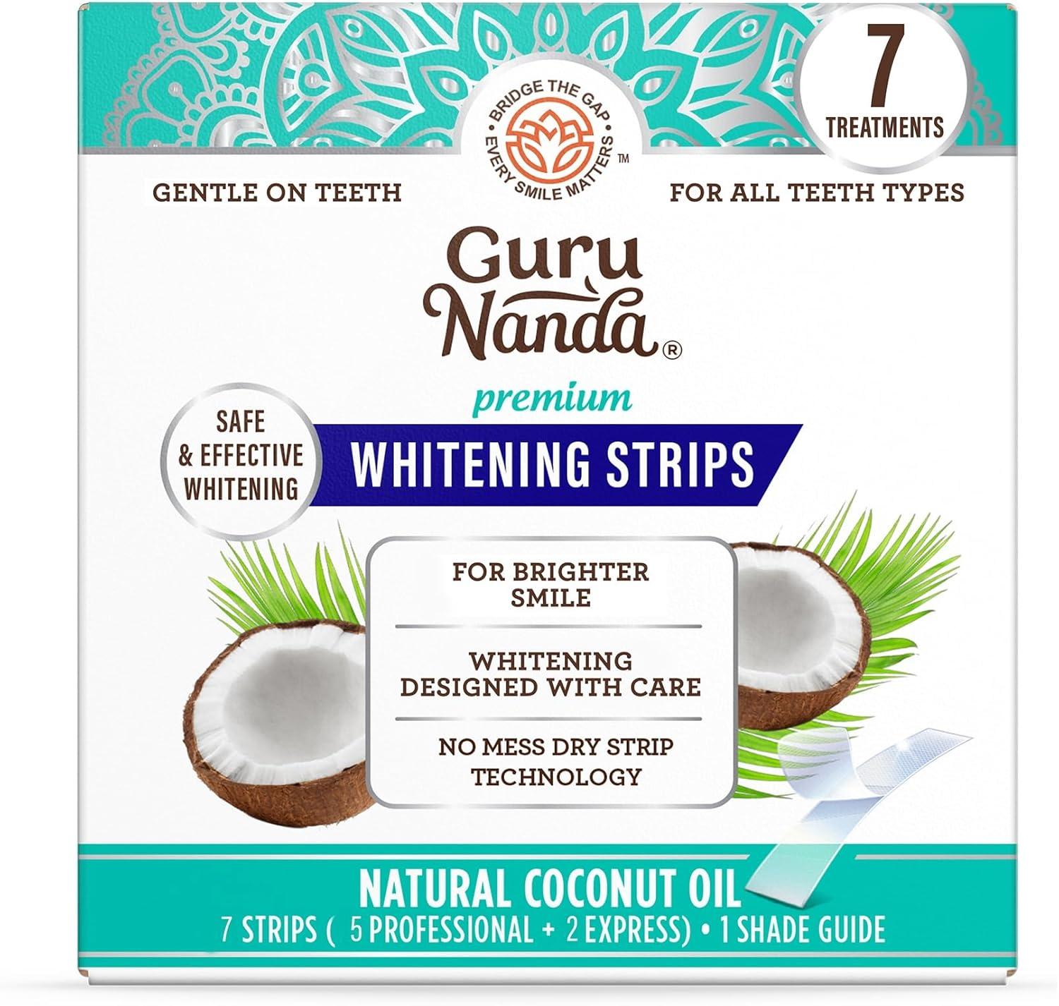 GuruNanda Strips Showdown: Surprising Whitening Ease!