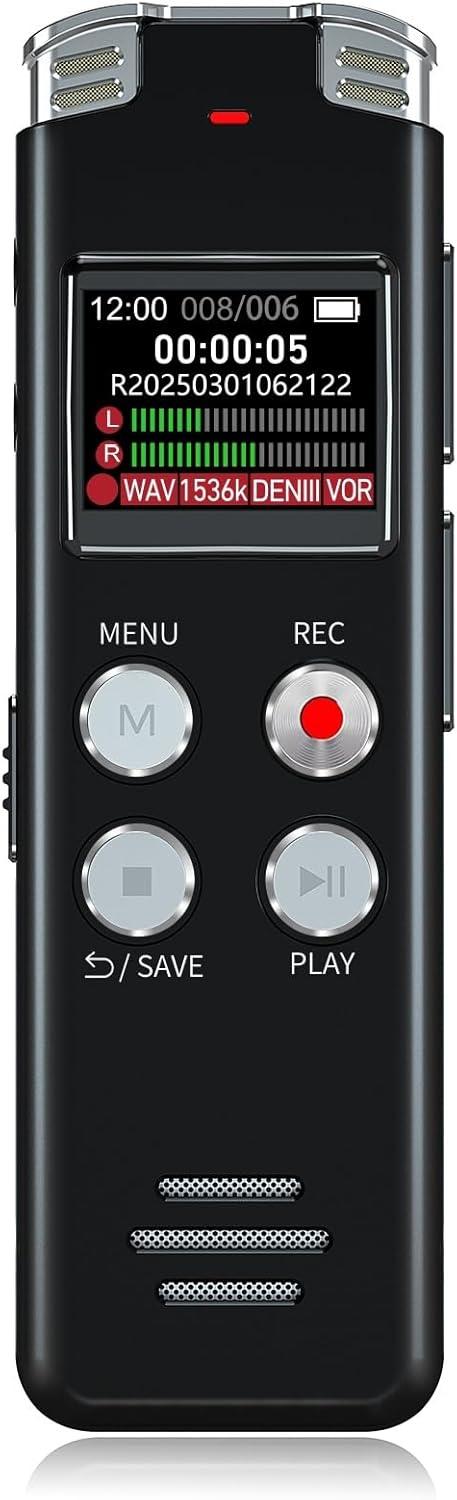 Voice-Activated vs.usbPlayback: Mini Recorder Compared...Tested for Interviews...Tape-Like Insight